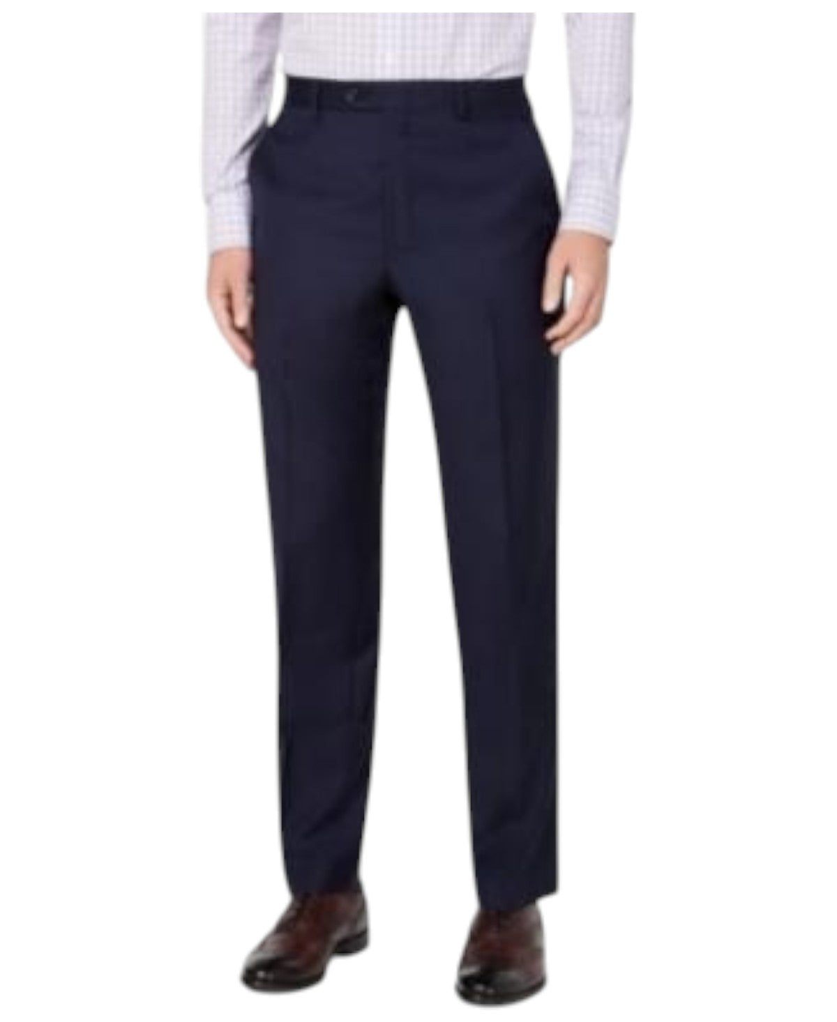Lauren Ralph Lauren Mens Classic fit Dress Pants 36 / 32 Navy Blue Solid Stretch