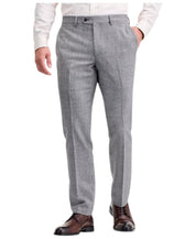Ted Baker Mens Modern fit Dress Pants 33 / 30 Light Grey Plaid Stretch