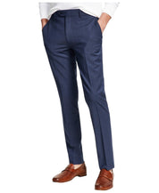 Bar Iii Mens Slim fit Dress Pants 34 / 34 Navy Blue Solid