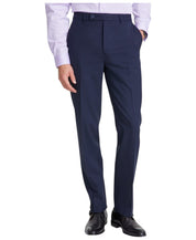 Calvin Klein Mens Slim fit Dress Pants 32 / 32 Navy Blue Solid