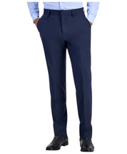 Hugo Boss Mens Modern fit Dress Pants 36 / 34 Navy Blue Solid