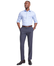 Tommy Hilfiger Mens Modern fit Dress Pants 38 / 30 Grey Plaid Stretch