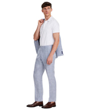 Tommy Hilfiger Mens Modern fit Dress Pants 34 / 32 Light Blue Plaid
