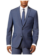 Bar Iii Mens Slim fit Suit Jacket Blazer 40 R Navy Blue Solid