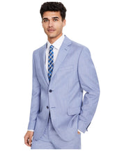 Dkny Mens Modern fit Suit Jacket Blazer 44 R Light Blue Solid