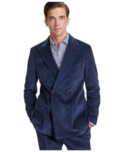 Tommy Hilfiger Mens Modern fit Corduroy Suit Jacket Blazer 42 L Blue Solid
