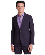 Bar Iii Mens Slim fit Suit Jacket Blazer 40 S Burgundy Purple Solid