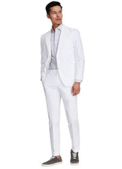 Tommy Hilfiger Mens Modern fit Suit Jacket Blazer 36 S White Solid Stretch