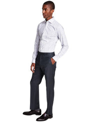 Michael Kors Mens Classic fit Dress Pants 38 / 30 Dark Grey Solid Stretch