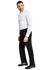 Alfani Mens Classic fit Tuxedo Pants 33 / 30 Black Solid