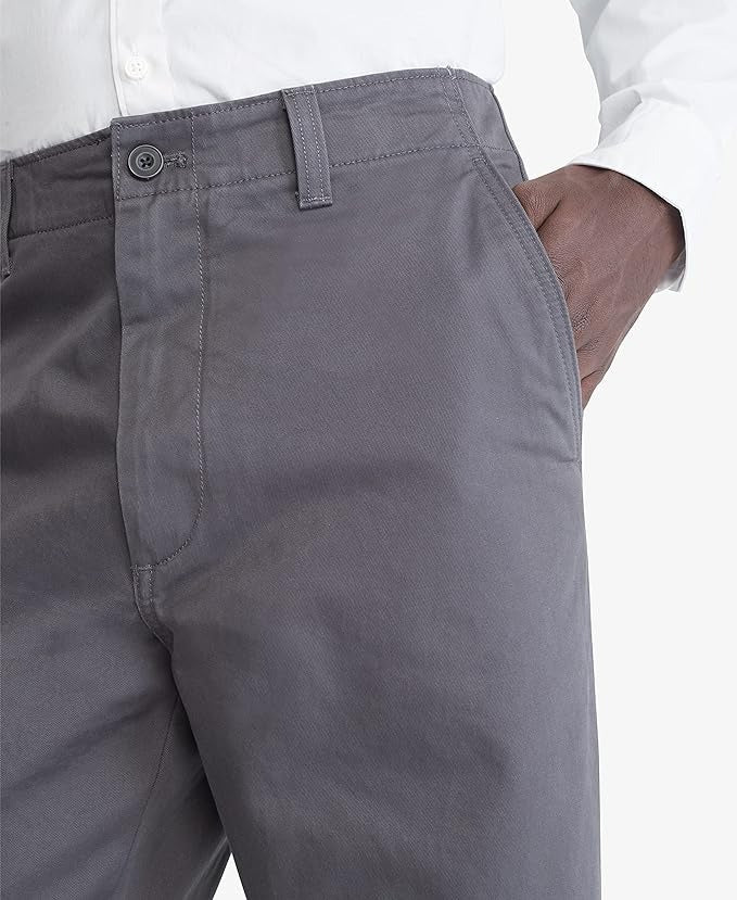 Calvin Klein Mens Utility Chino Pants Forged Iron Grey 36 x 30