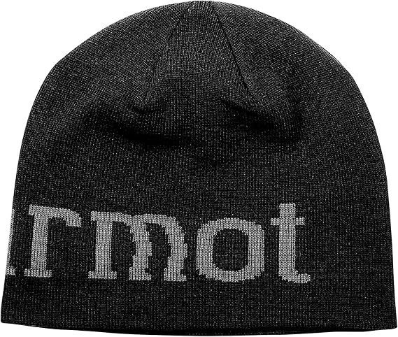 Marmot Mens  fit Beanie Hat One Size Black