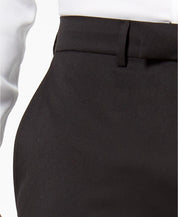 Kenneth Cole Mens Slim fit 2 Piece Tuxedo Suit 38 S / 31 Waist Black Solid