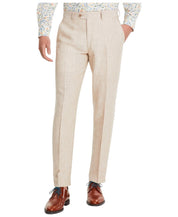 Bar Iii Mens Slim fit Dress Pants 30 / 32 Beige Solid