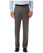 Haggar Mens Classic fit Dress Pants 44 / 32 Grey Solid