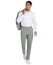 Tommy Hilfiger Mens Modern fit Dress Pants 30 / 30 Sage Green Solid Linen