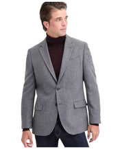 Nautica Mens Modern fit Sport Coat Blazer 42 R Grey Solid Stretch