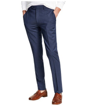 Bar Iii Mens Slim fit Dress Pants 36 / 32 Navy Blue Solid Stretch