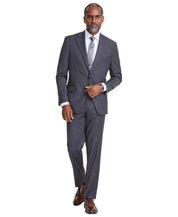 Tallia Mens Classic fit Sport Coat Blazer 36 S Charcoal Grey Solid Stretch