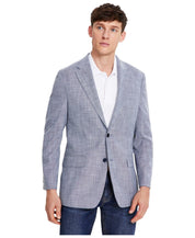 Tommy Hilfiger Mens Modern fit Sport Coat Blazer 38 S Blue Solid Stretch