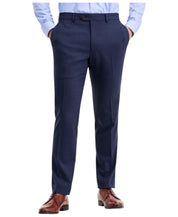 Ted Baker Mens Modern fit Dress Pants 36 / 30 Navy Blue Solid Stretch