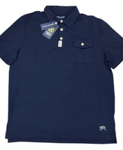 Nautica Mens Regular fit Short Sleeve Polo Shirt XXL Navy Blue Solid