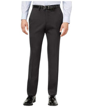 Kenneth Cole Mens Slim fit Dress Pants 36 / 32 Charcoal Grey Solid Stretch