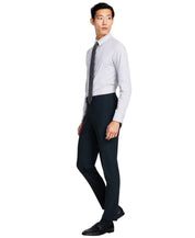 Bar Iii Mens Slim fit Dress Pants 30 / 30 Dark Green Solid Stretch Wool