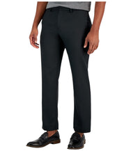 Perry Ellis Mens Modern fit Dress Pants 40 / 30 Black Solid Stretch