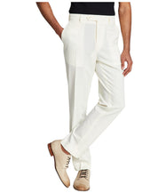 Vince Camuto Mens Slim fit Dress Pants 30 / 30 White Solid Stretch