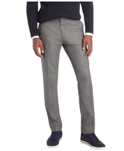 Kenneth Cole Mens Slim fit Dress Pants 38 / 32 Grey Solid Stretch