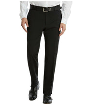 Tommy Hilfiger Mens Modern fit Dress Pants 34 / 34 Black Solid Stretch
