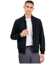 Alfani Mens Classic Fit Full Zip Coat XXXL Black Reversible Solid