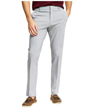 Tommy Hilfiger Mens Modern fit Dress Pants 48 / 30 Light Grey Solid Stretch