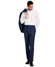 Brooks Brothers Mens Classic fit Dress Pants 42 / 30 Blue Solid Stretch Wool