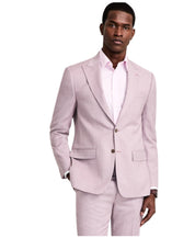 Calvin Klein Mens Slim fit Suit Jacket Blazer 46 L Pink Solid Stretch