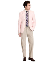 Tommy Hilfiger Mens Modern fit Sport Coat Blazer 44 L Pink Solid Stretch Linen