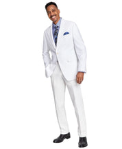 Tayion Mens Classic fit Sport Coat Blazer 36 R White Solid Stretch