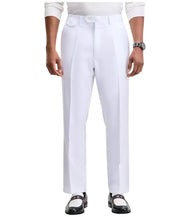 Tayion Mens Classic fit Dress Pants 32 / 32 White Stretch
