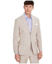Tommy Hilfiger Mens Modern fit Suit Jacket Blazer 38 S Beige Solid Stretch