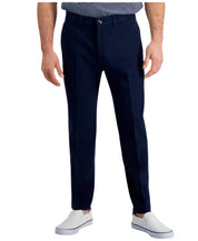 Kenneth Cole Mens Slim fit Dress Pants 36 / 32 Navy Blue Solid Stretch