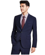 Hugo Boss Mens Slim fit Suit Jacket Blazer 44 L Navy Blue Solid Stretch Wool