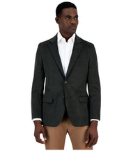 Nautica Mens Modern fit Corduroy Sport Coat Blazer 40 R Dark Green Solid