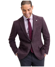 Ted Baker Mens Modern fit Sport Coat Blazer 46 L Red Solid Stretch