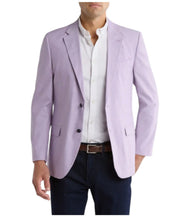 Nautica Mens Modern fit Sport Coat Blazer 36 S Lavender Purple Solid Stretch