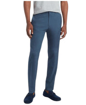 Kenneth Cole Mens Slim fit Dress Pants 30 / 30 Steel Blue Solid Stretch