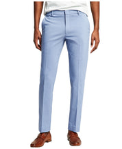 Tommy Hilfiger Mens Modern fit Dress Pants 34 / 34 Light Blue Solid Stretch