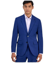 Hugo Boss Mens Modern fit Sport Coat Blazer 40 R Blue Solid Stretch