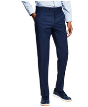 Tommy Hilfiger Mens Modern fit Dress Pants 31 / 32 Navy Blue Solid Stretch