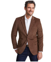Nautica Mens Modern fit Cotton Sport Coat Blazer 38 R Brown Solid